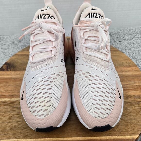 Nike Women 8 Air Max 270 Light Soft Pink Casual Daily Lifestyle Athletic Sneaker - Picture 6 of 13